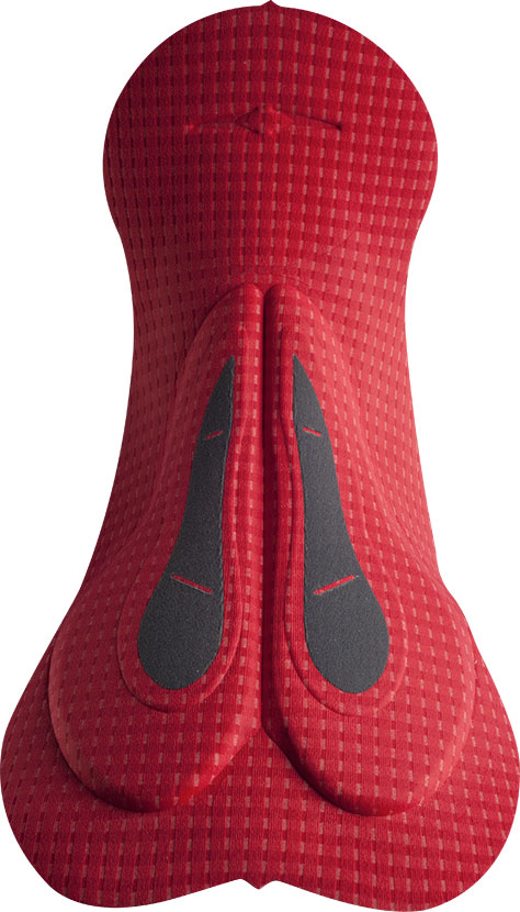 elastic interface protecciones para los pantalones cortos de ciclismo