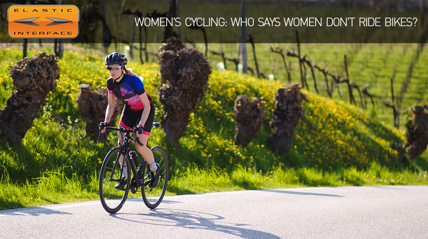 Women cycling elastic interface